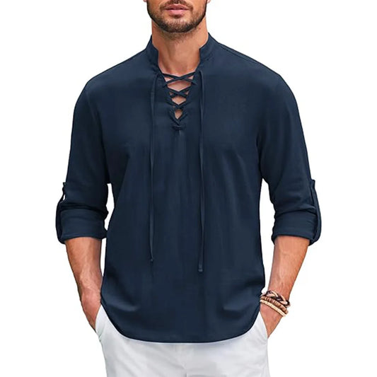 SummerStyle - Haut "médiéval" en lin