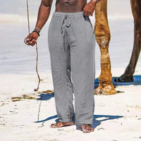 SummerStyle - Pantalon en lin (coupe large)