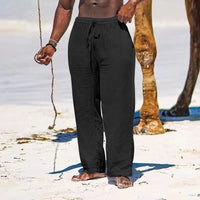 SummerStyle - Pantalon en lin (coupe large)