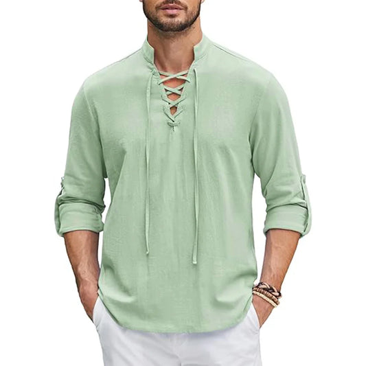 SummerStyle - Haut "médiéval" en lin