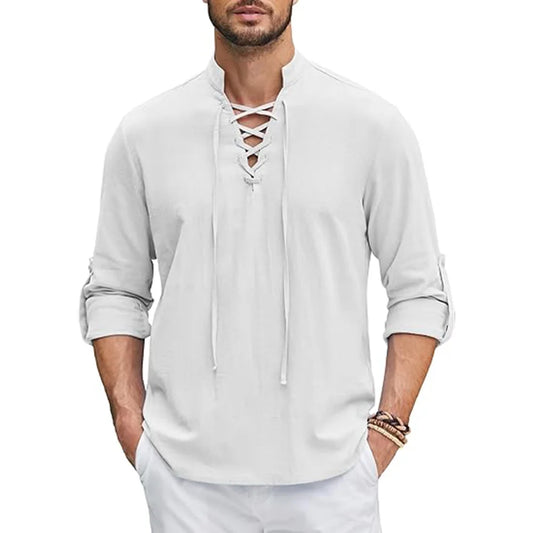 SummerStyle - Haut "médiéval" en lin